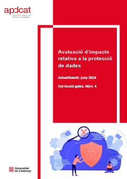 Portada de la Guia d'Avaluació d'Impacte relativa a la Protecció de Dades